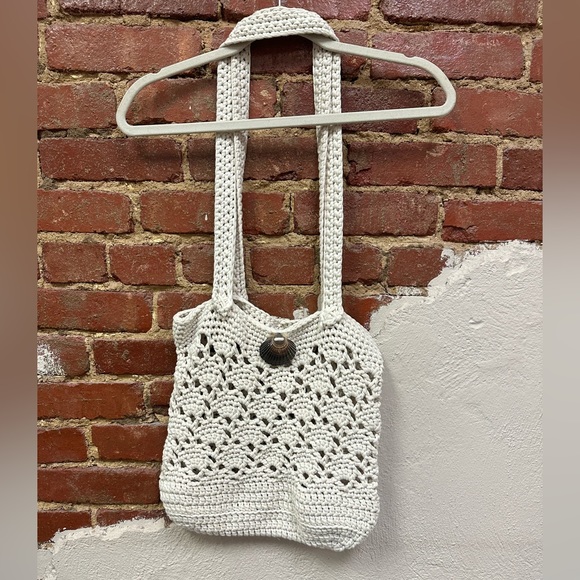 Crochet market tote boho bag - Picture 2 of 3